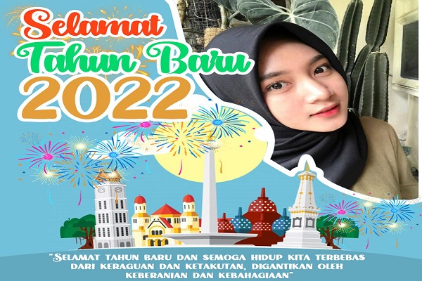 Twibbon Tahun Baru 2022