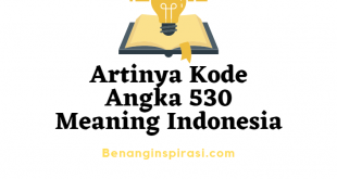 Artinya Kode Angka 530 Meaning Indonesia