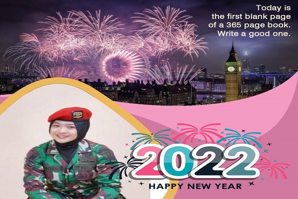 Twibbon Tahun Baru 2022